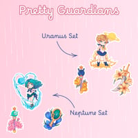 Image of PRETTY GUARDIANS STICKERS