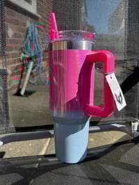 Image 3 of Hydrate UPerform 40z Bottle- Pink Sky Fade