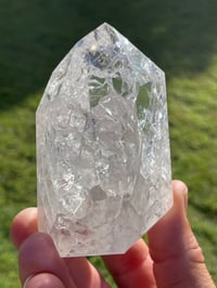 Image 15 of Crackle Quartz Crystal Tower #1827