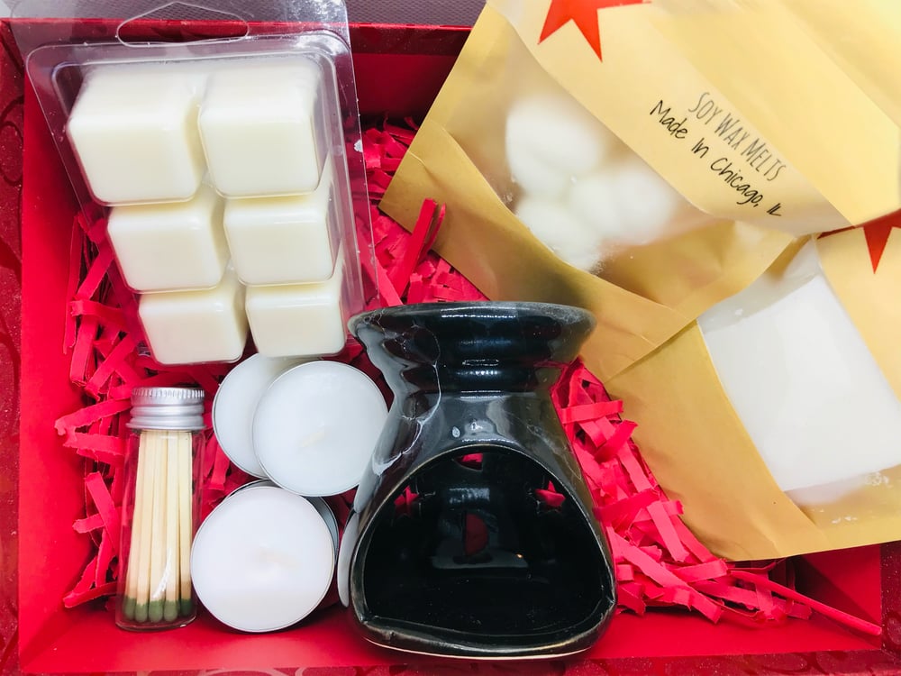 Image of Wax warmer & Tealight gift set