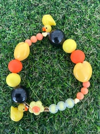 Duck charm bracelet 