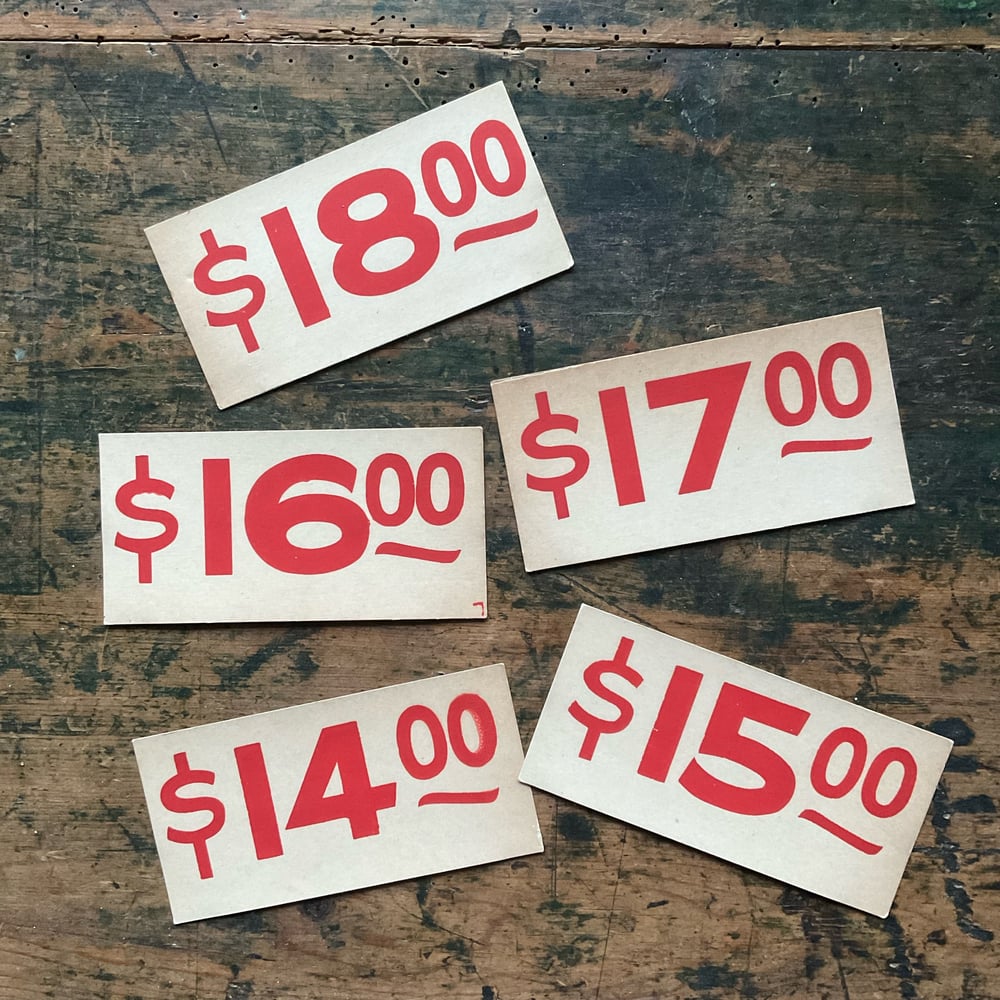 Image of American Price Cards no.2