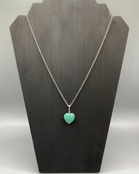Image of Uranium Heart Necklace