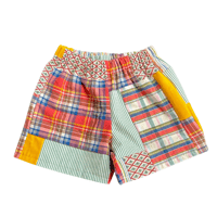 Image 1 of Pink Check Shorts - Size 3