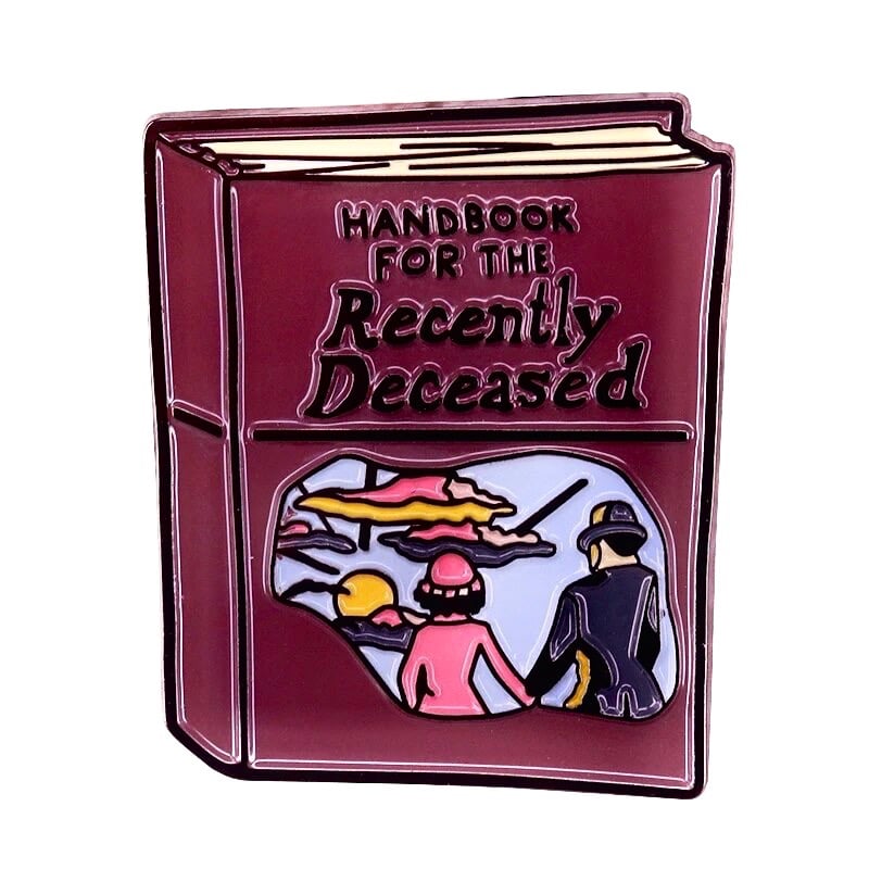 Image of Beetlejuice Handbook Pin