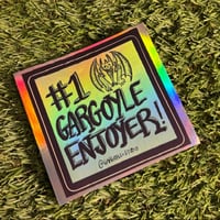 Image 1 of GARGOYLE ENJOYER STICKER