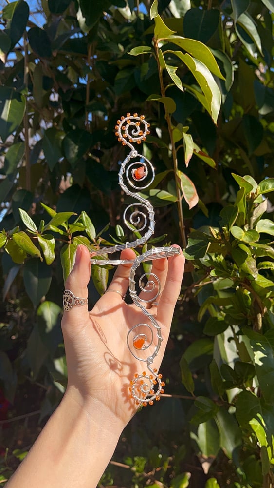 Image of Swirl arm cuff : made to order and customizable