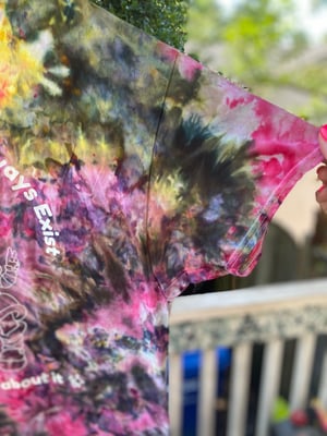 Image of XL Trans People Will Always Exist Die Mad About It Tie Dye Shirt 1