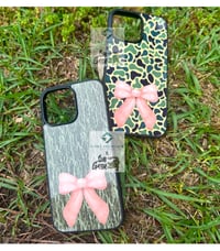 Image 1 of Camo Bow Phone Case