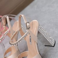 Image 21 of Miúmiu Crystal Block Heels