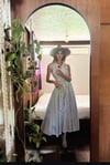 vintage cotton stripe sundress