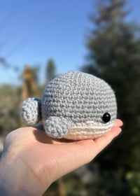 Image 1 of Gray Whale Plush