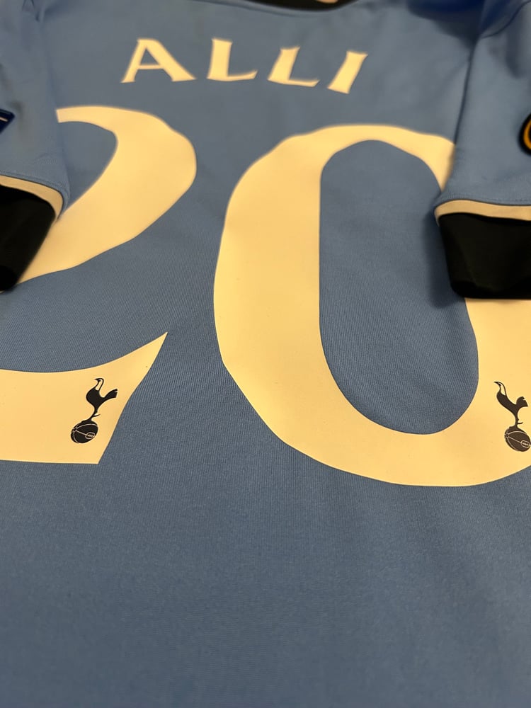 Image of Tottenham Hotspur “ALLI 20” 2015/16 Away Shirt + UEL patches   (M)