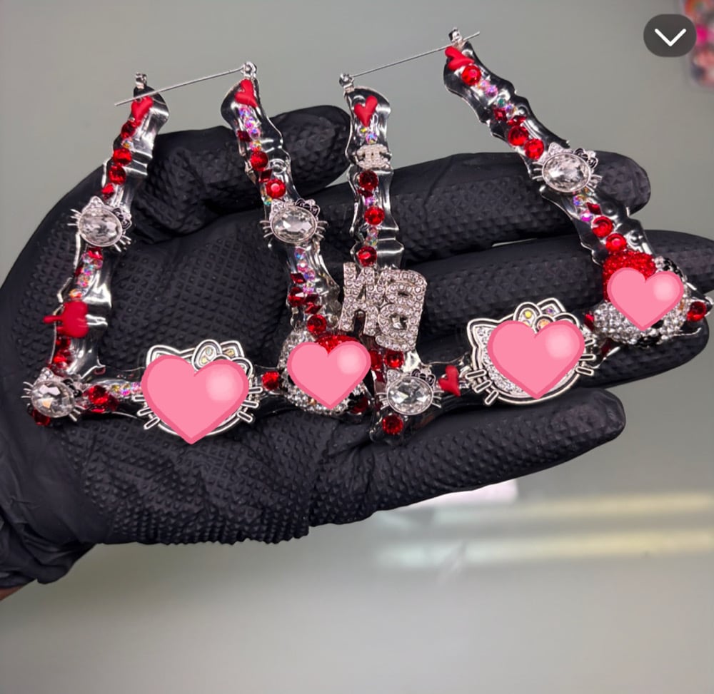 Custom Bamboo Earrings 