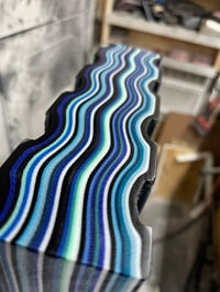 Image 2 of Blue Mexican Blanket Ripplecut G-carta