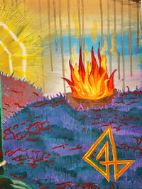 Image 3 of Where The Wild Things Are Limited Edition Signed Art Print 8.5x8.5"