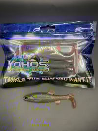 Image 1 of 4” Creek Chub (Molten Motor oil) 