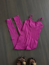 pink active one piece (sz med)