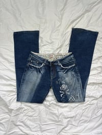 Image 1 of 00s Low rise jeans // 36