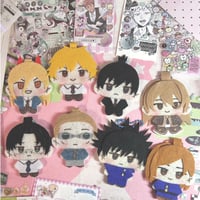 Image 3 of [PRE-ORDER] custom character felt keychain