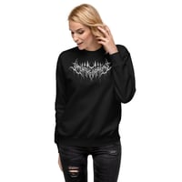 Image 3 of Lamenting Satanas Scorn Logo Unisex Premium Sweatshirt