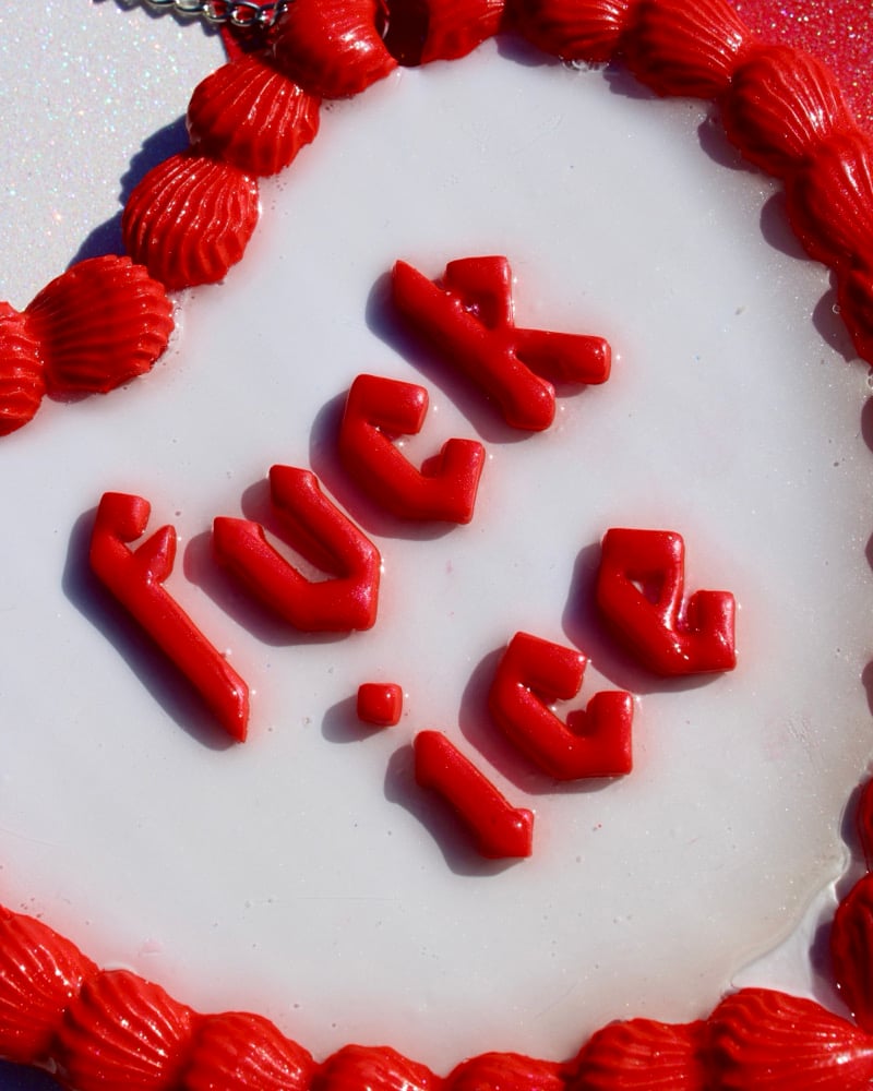 Image of FCK ICE Wall Hanging