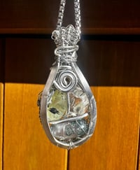 Image 1 of Prehinite, Quartz & Garden