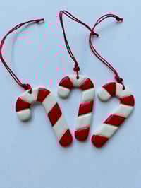 Image 1 of Set of Three Candy Canes