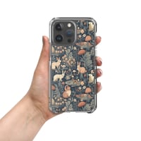 Image 17 of Woodland Creatures Boho Cottagecore Nature Inspired Cute Clear Case for iPhone®