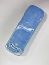 Blue Ceramic Phone Pipe