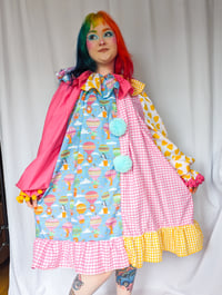 Image 2 of Patchwork Clowndress “XL”