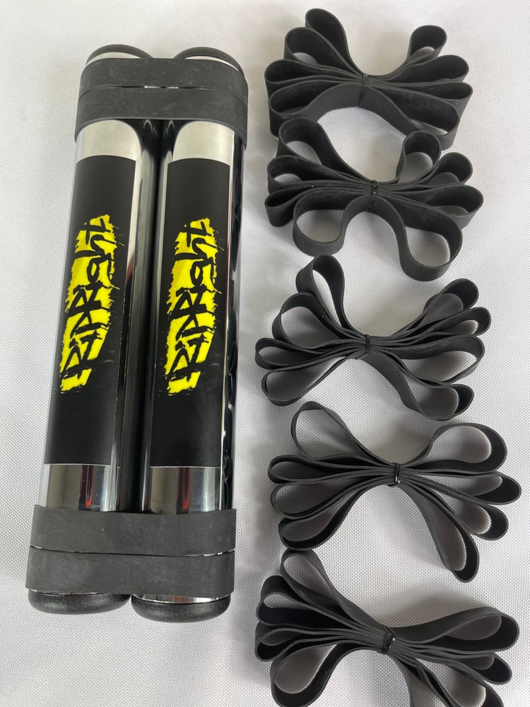 Image of StainLess Steel Double R Engraved RipStick 24 Bands