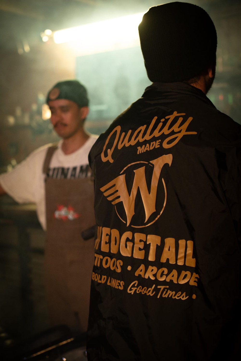 Wedgies Flying W ~ Coach/Windbreaker ~ Black 