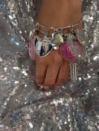 Image 4 of Heart photo Bangle 