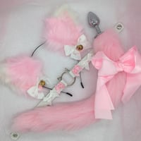 Pink / white kitten set 🐈‍⬛ 