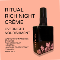 RITUAL RICH NIGHT NOURISHING CREAM  (25+. SKIN CONCERN- VERY DRY, MATURE, PIGMENTATION)
