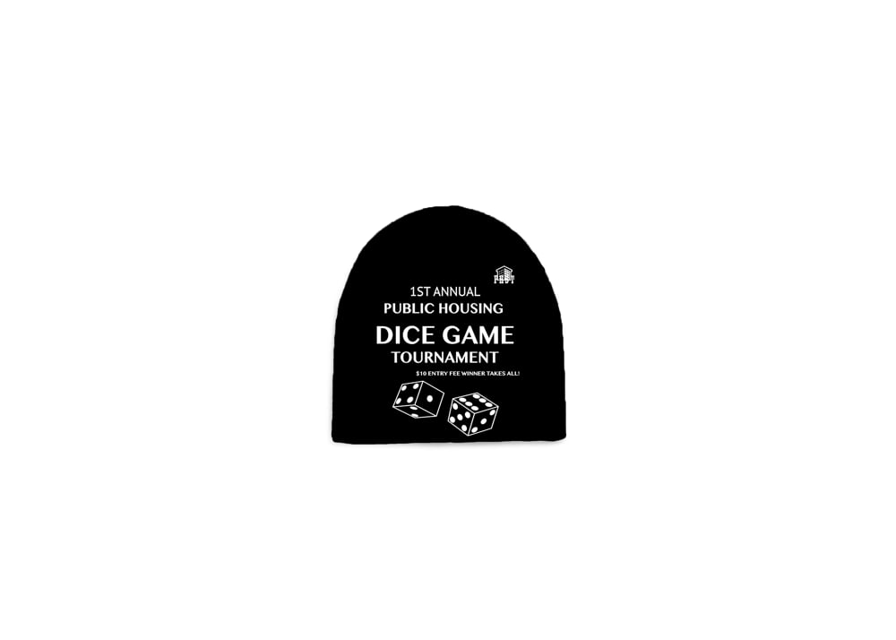 Image of DICE GAME BEANIE