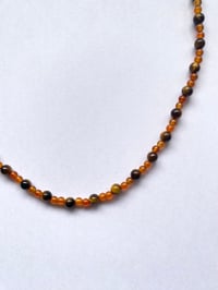Image 2 of Tigers Eye and Carnelian necklace 