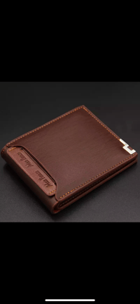 Mens leather wallet 