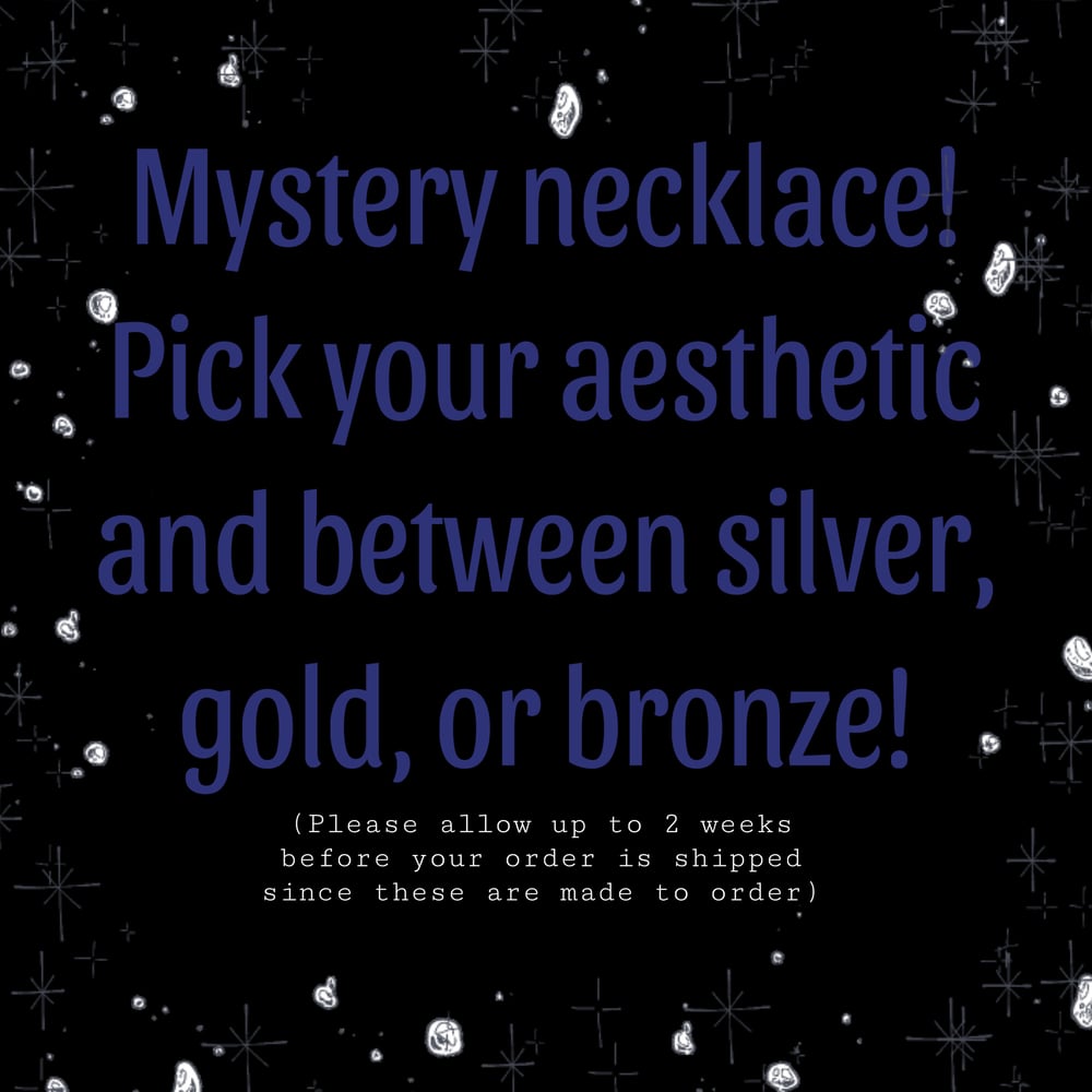 Image of Mystery Necklace (made to order) 
