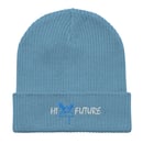 Image 1 of Organic ribbed beanie