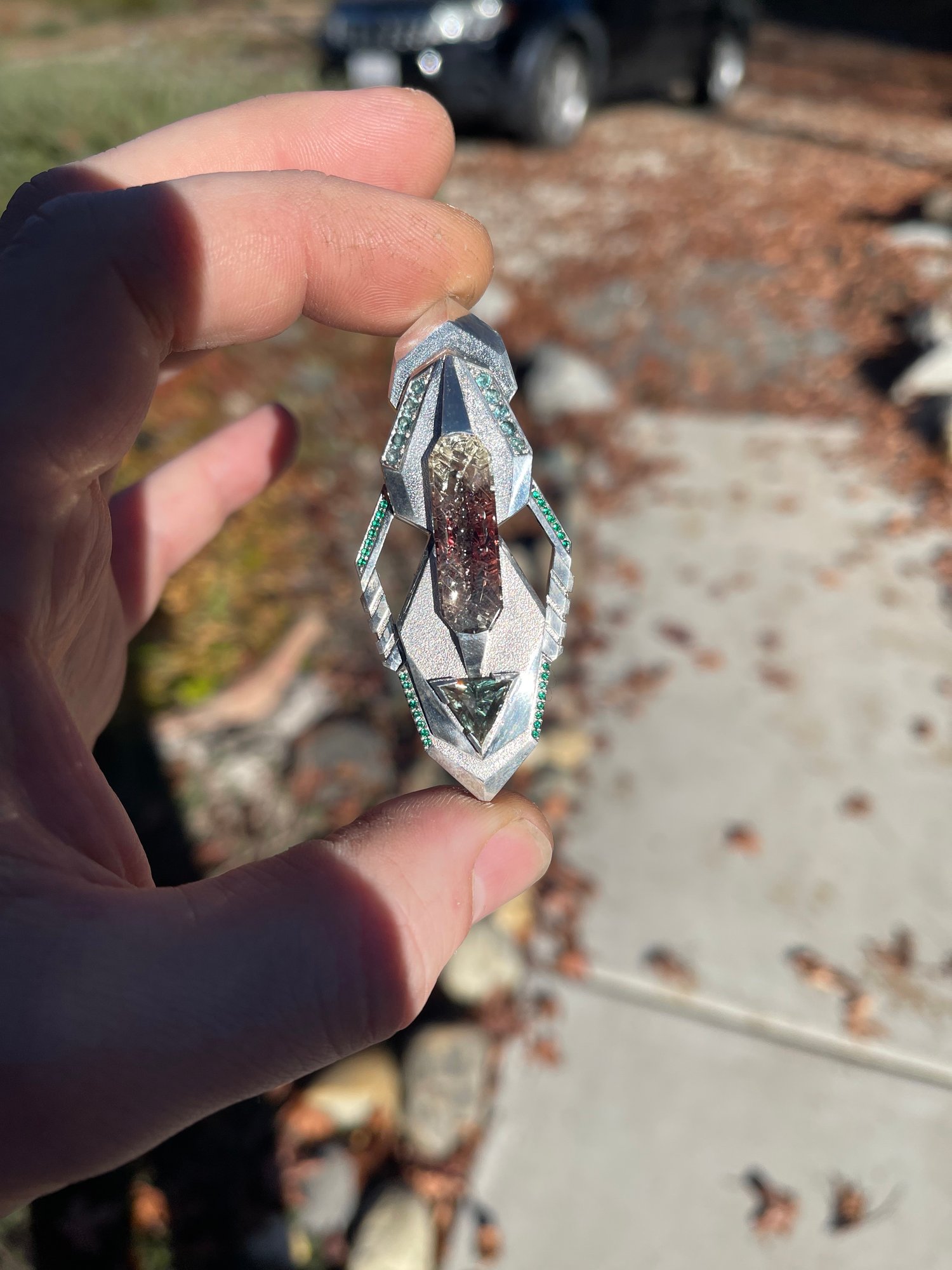 Image of Sunstone pendant