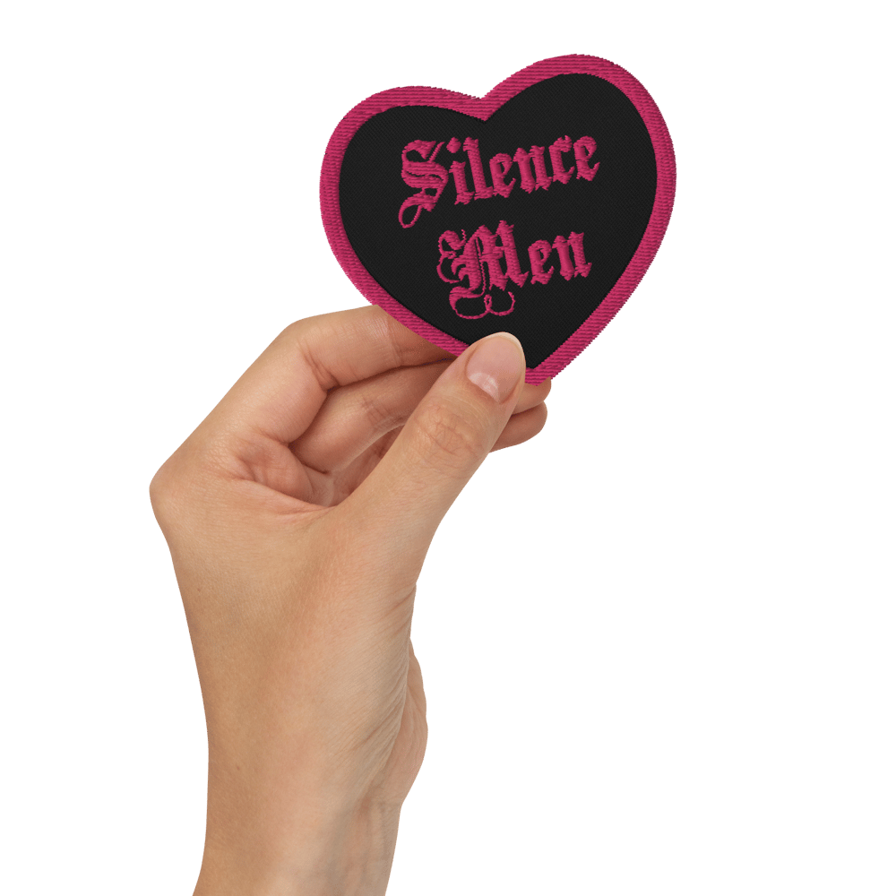 Image of Embroidered "Silence Men" Patch