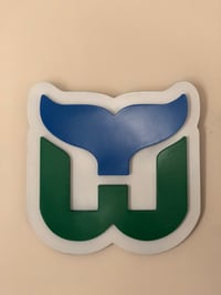 Whalers wall sign
