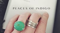 Image 3 of Astonishing light Hafiz quote stacking ring set