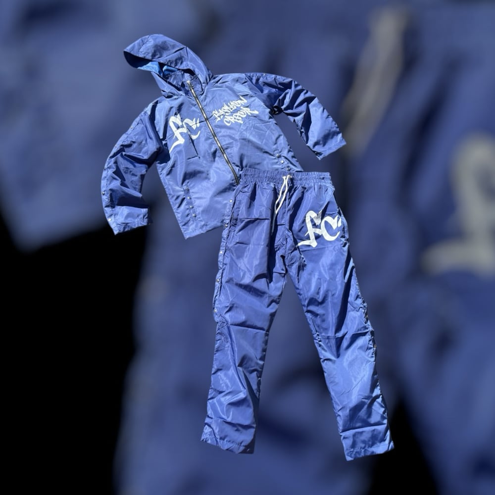 Image of  FC Windbreaker Set (Blue)