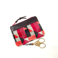 Image 4 of Red Piccadilly Pouch New Moquette
