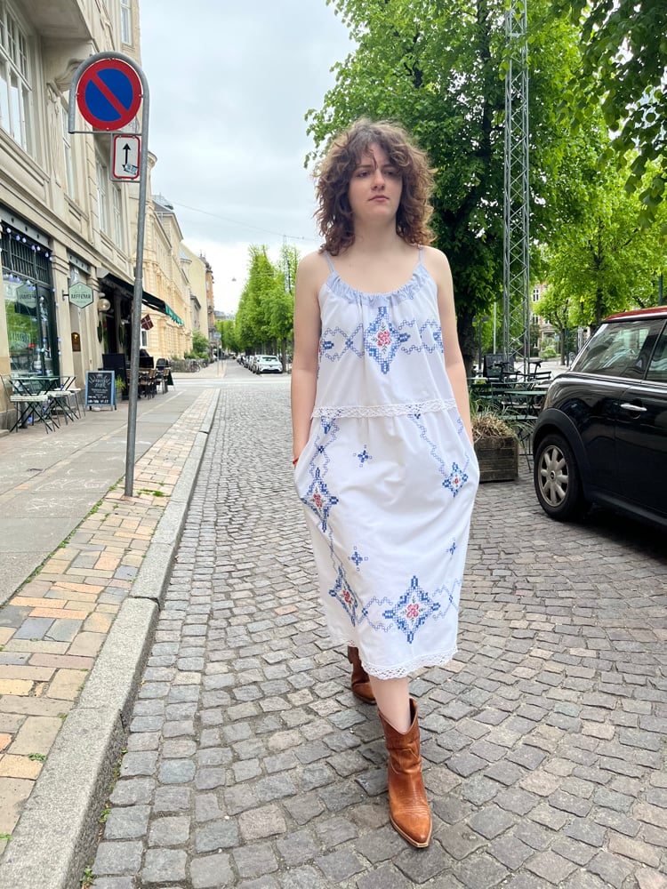 Image of Strap dress 💙 (one size)