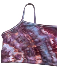 Image 4 of XL/XXL (42) Bralette in Warm Dark Agate Ice Dye