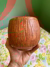 Image 5 of carved shino vase